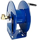 Coxreels 112-3-50 Compact Hand Crank Hose Reel, 300 PSI, Reel Only, 3/8" Hose ID, 50' Length [並行輸入品]