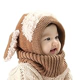 (サクタネ)SAKUTANEベビー 用 ニット 帽子 ニット帽子 可愛い うさぎさん 赤ちゃん ベビー キッズ用 高品質 ふわふわ あったか 男の子 女の子 防寒 5色 ニット帽 子 子供 かわいい 