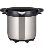 Amazon.co.jp: サーモス 真空保温調理器 シャトルシェフ 8.0L ブラック