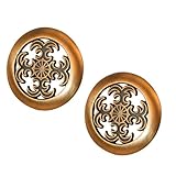Prime-Line Products N 6757 Bi-Fold Door Pull Knob, Antique Brass Plated,(Pack of 2) by Prime-Line Pr