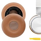 Geekria イヤーパッド互換性 パッド アーカーゲー AKG Y40, Y45, Y45BT ヘッドホンに対応 パッド イヤー/イヤーカップ (プロテインレザー/褐色)