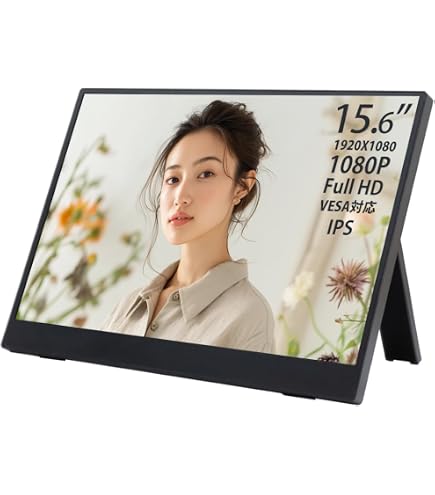 Amazon.co.jp: WINTEN モバイルモニター 15.6インチ 1920*1080 フルHD