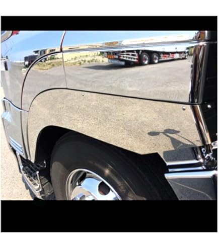 Amazon | 日野 グランド プロフィア メッキ オーバー フェンダー