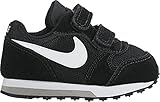 [ナイキ] NIKE MD RUNNER 2 (TDV) 806255-001 806255-001 (ブラック/ホワイト/ウルフグレー/US9C)