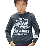 (ポスター) POSTAR　トナカイトレーナー 杢チャコール　90cm