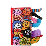 7 Patterns Animal Tails Soft Cloth Book infant toddlers toys early development Intelligence Educatio