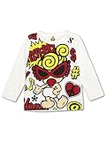 (マイファーストヒステリック) MY FIRST HYSTERIC ONE STEP FORWARD MINIプリント長袖Tシャツ 90cm ホワイト