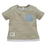 西松屋 [EFD] 裾チケットポケット付き切り替え半袖Tシャツ 【80cm・90cm・95cm】　90