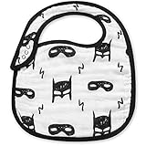モダンバーラップ Modern Burlap ベビー スタイ ビブ よだれかけ オーガニックコットンビブ ORGANIC COTTON MUSLIN BIB - Hero Struck