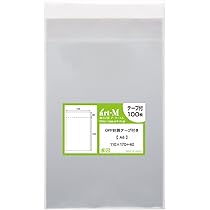 Amazon | アート・エム【国産】テープ付 A7 透明OPP袋（透明封筒）30