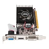Snsowed GT610 グラフィックスカード 1GB/DDR3/ 810/1800MHz 64 ビットメモリビデオカードコンピュータグラフィックスカード HD + VGA ポートオフィスエンターテイメント用