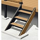 三協アルミ　ひとと木2　オプション　ステップロング（H=700用）　【ウッドデッキ　人工木】 　チャコールブラック