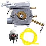 HIPA 300981002 キャブレター　付きエア パージ バルブ 燃料 ライン　はホームラン（Homelite） UT-10532 チェーン　ソー に適合　社外品