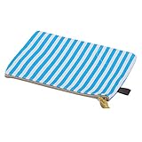 不二貿易  ファブリックケース 幅20cm ブルー 小 29220