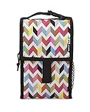 PackIt Freezable Baby Bottle Bag with Zip Closure, Double Bottle, Ziggy