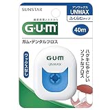 【まとめ買い】GUM(ガム)・デンタルフロス (アンワックス) 40m×8個