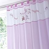 Izziwotnot Time To Play Fleur Tab Top Curtains by Izziwotnot