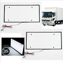 24V トラック用 大型車 LED 字光式 ナンバープレート 装飾フレーム トラック 雅 トラック用 LED字光式ナンバープレート/LED 電光