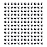 CCINEE 000個7 mm Wiggly Googly Eyes with自己粘着DIYスクラップブッククラフトおもちゃアクセサリーby CCINEE