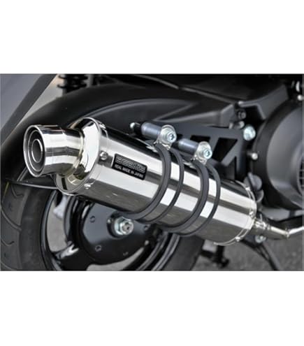 BEAMS マフラー JOG125 R-EVO ヒートチタン フルエキゾースト