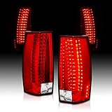 AmeriLite レッド/クリア LED テールライト G5 シボレー・タホ / サバーバン / ユーコン用 - 助手席と運転席側