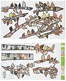 Oopsy Daisy Lone Birch Tree Peel and Place, Neutralgray, 54 x 60 by Oopsy Daisy
