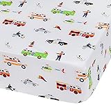 Olive Kids Heroes Fitted Crib Sheet Bedding [並行輸入品]