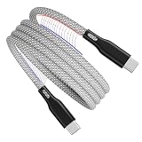 Mefold (1M-シルバー) USB-C&USB-Cケーブル 絡み防止機能 タイプCケー_ブル 60W/3A急速充電 PD技術 Type-Cケ_ーブル 形状保持機能 Phone15/MacbookPro&Air/Pad/等C to C機器対応