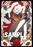 ミッドナイトブルー ミニサイズ スリーブ 『幽鬼うさぎ(ステンドグラス)/illust：藤たらゐ』【コミックマーケット101/C101】