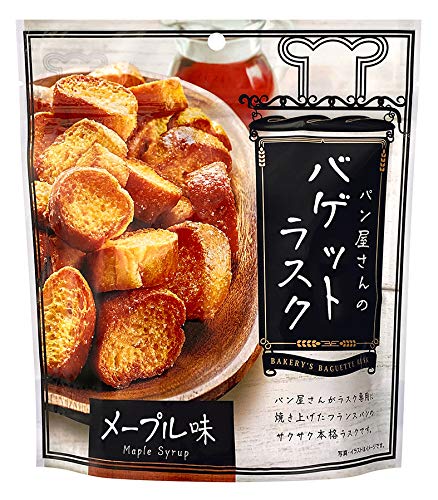 【44%OFF】【1,636円】 MD パン屋さんのバゲットラスク メープル味 90g×6袋
