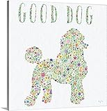 カーリー・レイ・スタジオプレミアムシックラップキャンバス壁アート印刷題名プードル – Good Dog 30" x 30" 2293614_24_30x30_none