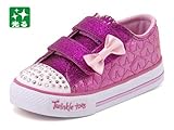 [スケッチャーズ] SKECHERS 女の子 男の子 キッズ ベビー 子供靴 運動靴 通学靴 スニーカー S ライト シャッフルズ 光る靴 S LIGHT-SHUFFLES-STARLIGHT STY