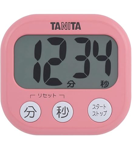 Amazon.co.jp: タニタ tanita キッチン 勉強 学習 タイマー 大画面 大