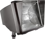 RAB Lighting FF100 High Pressure Sodium HID Future Floodlight, ED17 Type, Aluminum, 100W Power, 9500
