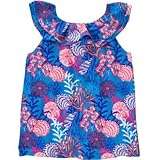 ジンボリー GYMBOREE/ ラッフルタンク ターコイズシー トップス半袖Tシャツ 5歳【並行輸入】