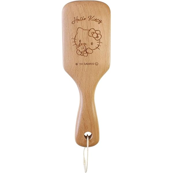 Amazon | ハローキティ パドルブラシ ヘアブラシ くし 絡まない