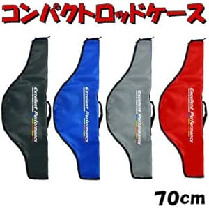 Amazon コンパクトロッドケース 70cm Jp 006 ソフト ロッドケース 竿袋 ブラック お買得品 ロッドケース