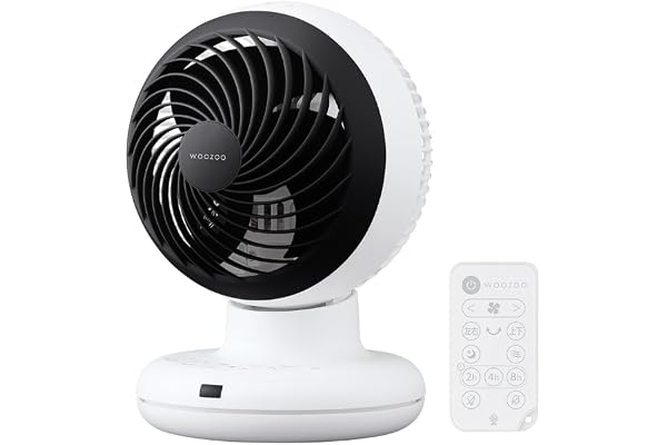 【節電対策】【Amazon.co.jp限定】洗える アイリスオーヤマ サーキュレーター DCモーター お手入れ簡単 20畳 上下左右 分解丸洗い 首振り 節電 部屋干し 梅雨対策リモコン付き パワフルコンパクトサーキュレーターDC AZCF-BD15TEC-W