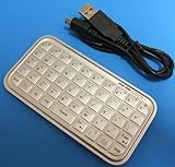 Bluetooth ミニキーボード(シルバー)