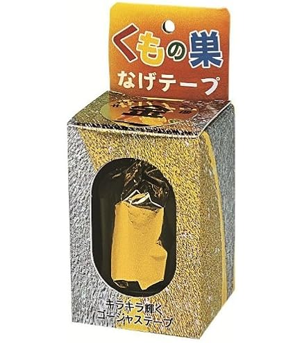 Amazon.co.jp: くもの巣投げテープ （白） 12個セット : おもちゃ