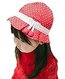 (スマイル ワキキ)Smile YKK バケット ハット キッズ サファリハット 女の子 ベビー帽子 日よけ 赤ちゃん 顎紐 桜ん坊 52