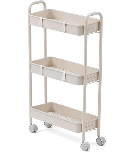 Amazon.co.jp: カインズ(CAINZ) キッチンワゴン スリム J22 幅43cm