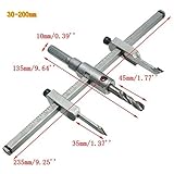 Generic Adjustable Circle Hole Saw Drill Bit Cutter Kit Diy Tool