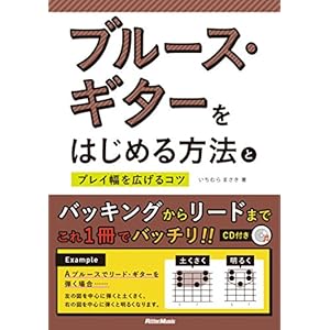 ブルース・ギターをはじめる方法とプレイ幅を広げるコツ (CD付)