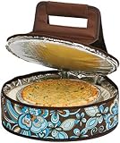 Picnic Plus PSM-720CC Picnic Plus Round thermal insulated pie, cake carrier holds up to a 12 in. d d