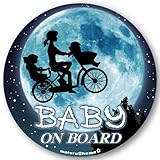 【マグネット】ママチャリ☆ BABY IN CAR マグネット ステッカー BABY ON BOARD 赤ちゃんが乗ってます ベビーインカー
