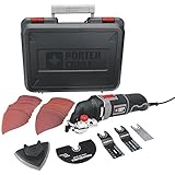 PORTER-CABLE PCE605K 3-Amp Corded Oscillating Multi-Tool Kit with 31 Accessories [並行輸入品]