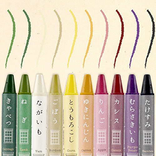 【MIZUIRO】Vegetables crayon Standard MADE IN JAPAN From japan free