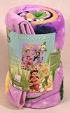 Disney Fairies "Spring Pixies" Micro Raschel Throw [並行輸入品]