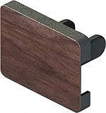【3410】　コンセントキャップ　ウッディ　6個組　ブラック　WOODY 6 Caps for electric outlets　【山崎実業】